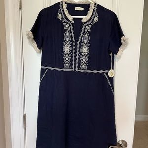 Spartina Navy dress, size M